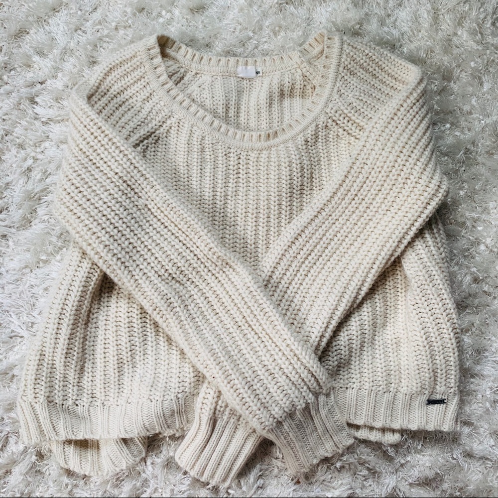 Garage Cropped Sweater *not sold in stores*